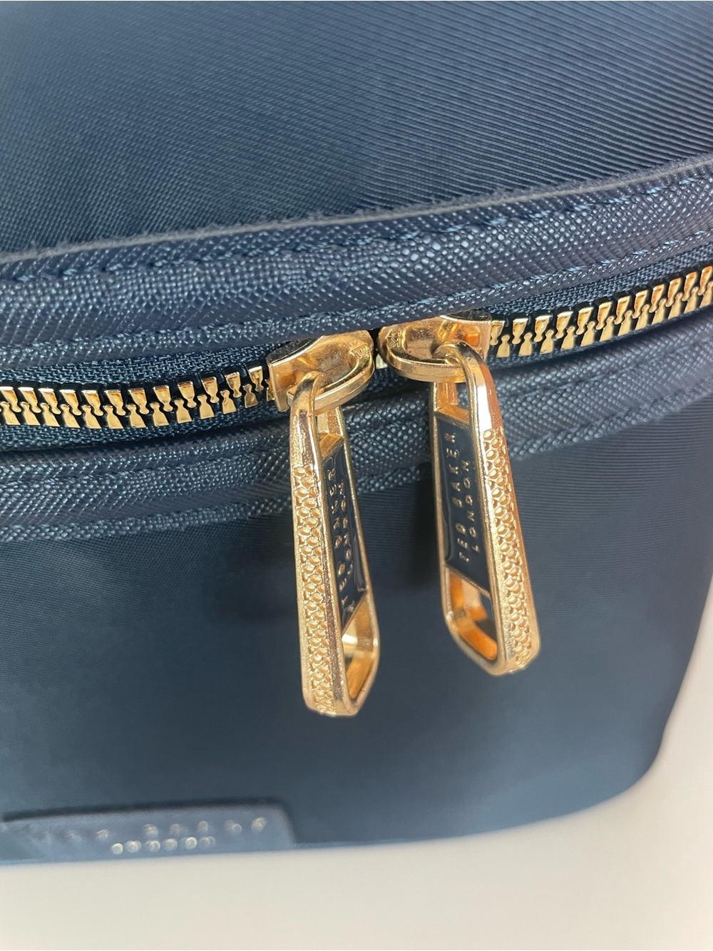 NWT - Ted Baker Blue Cosmetic Bag - Picture 7 of 7